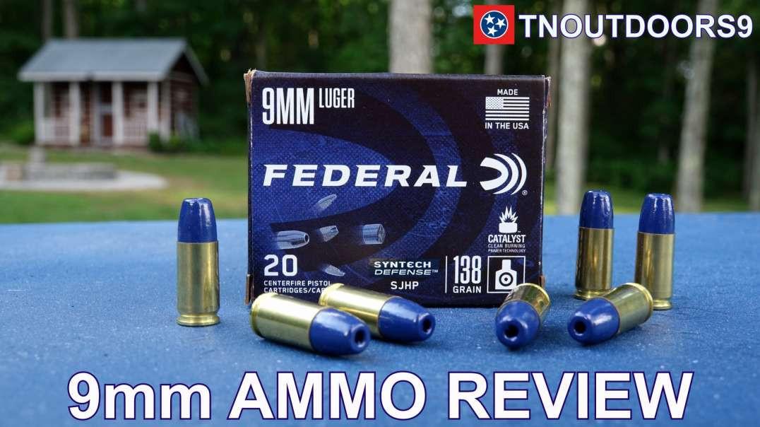 9mm,federal,ammunition,ammo,syntech,defense,synthetic,powder,coating,coated...